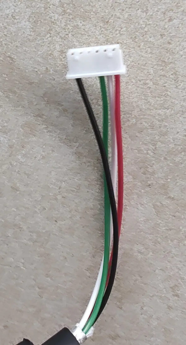 GMB POS-Cable Kabl USB na 6pin-a skener za 3208 ccrni 1.8m Slika 4