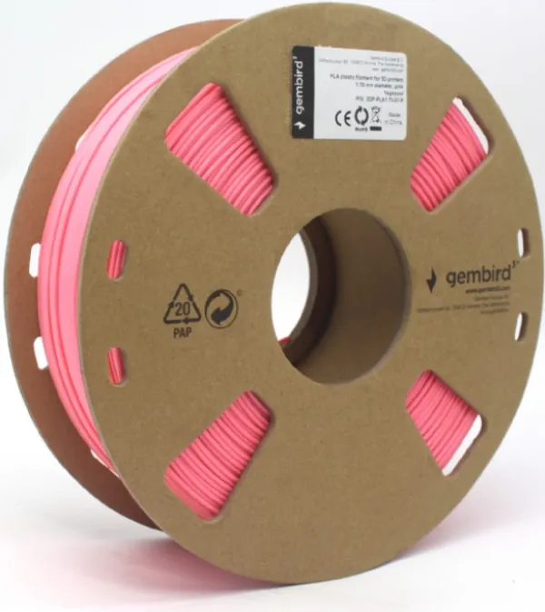 GEMBIRD 3DP-PLA1.75-01-P PLA Filament za 3D stampac 1,75mm kotur 1KG PINK Slika 2