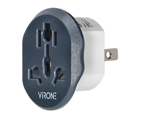 VIRONE Travel adapter TA-8 USA 110-20V/10A Travel adapter (type A,B) Slika 2