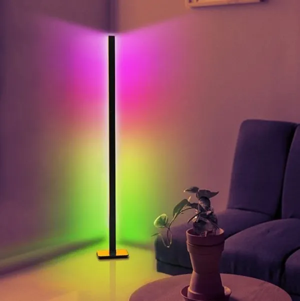 MIT.EL Podna lampa M69-B RGB+IC crna 10W LED sa daljinskim 20 tastera i adapterom 5V 2A Slika 7