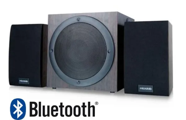 MICROLAB Microlab TMN-1/2.1 BT Aktivni drveni zvucnici 2.1 sistem 32W RMS (9W*2+14W) BLUETOOTH 3,5mm Slika 5