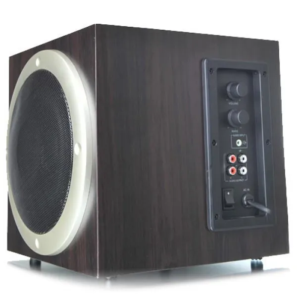 MICROLAB Microlab TMN-1/2.1 BT Aktivni drveni zvucnici 2.1 sistem 32W RMS (9W*2+14W) BLUETOOTH 3,5mm Slika 1