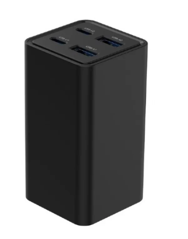 GEMBIRD TA-UC-2A2C-PD65-01-BK Gembird 4-port 65W GaN USB PowerDelivery brzi punjac, black Slika 7
