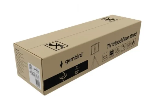 GEMBIRD TVS-75ST-01 Gembird Podno postolje za TV stativ (okretno/nagibno), 32-75inc Slika 4