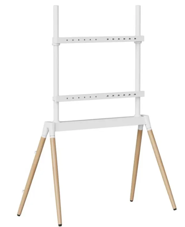 GEMBIRD TVS-86F-01-W Gembird Podno postolje za TV, 55-86inc, belo/drvo Slika 4
