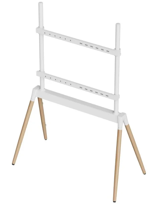 GEMBIRD TVS-86F-01-W Gembird Podno postolje za TV, 55-86inc, belo/drvo Slika 2