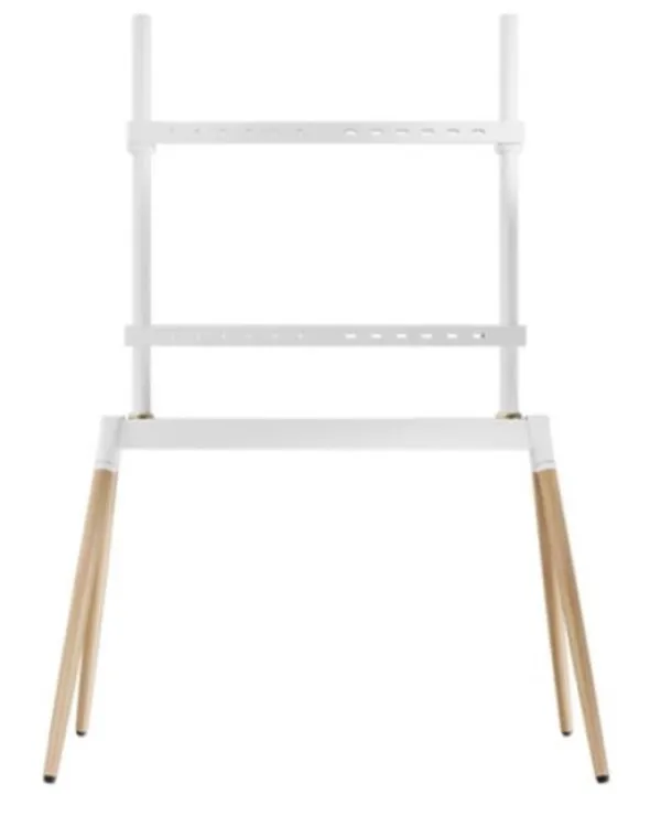 GEMBIRD TVS-86F-01-W Gembird Podno postolje za TV, 55-86inc, belo/drvo Slika 1