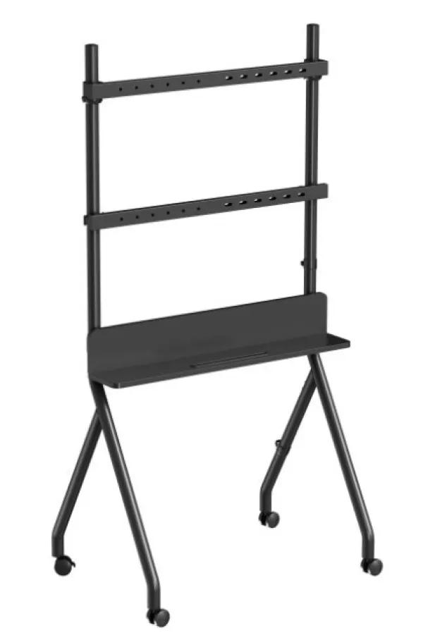 GEMBIRD TVS-86F-02 Gembird Podni stalak za TV, 55-86inc, crni Slika 2