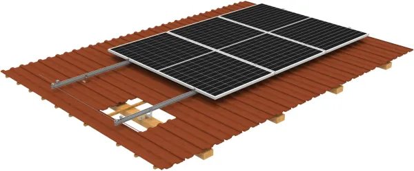 Nosaè solarnog panela za crep, kuka SET Slika 3