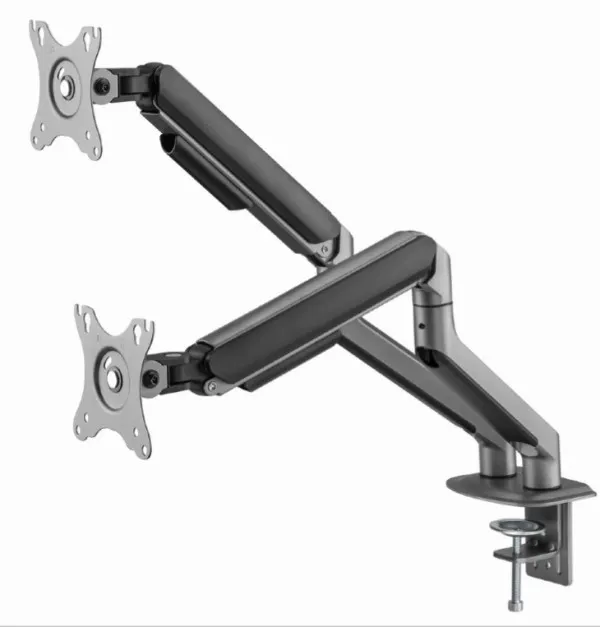 GEMBIRD MA-DA2-05 Gembird Podesivi dupli stoni drzac za monitor, tilt, 17-32 max.9kg Slika 9