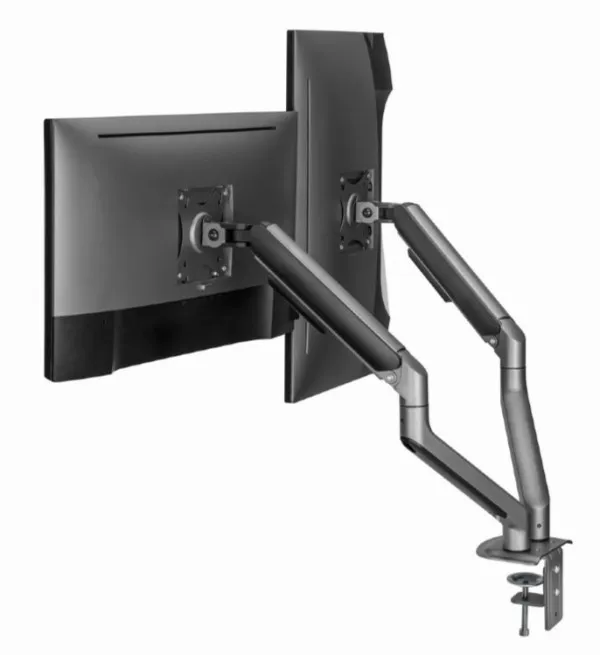 GEMBIRD MA-DA2-05 Gembird Podesivi dupli stoni drzac za monitor, tilt, 17-32 max.9kg Slika 8