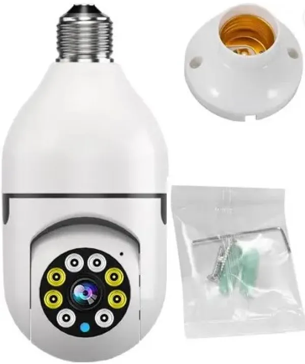 GEMBIRD CAM-IP3MP-Q8 GMB kamera 3 mpix microSD iCSee xmeye pro app Two-way voice 3,6mm ZA SIJALICNO GRLO E27 Slika 3