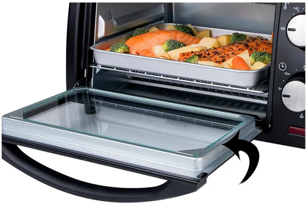 ZILAN Zilan ZLN4328 Mini pecnica 9l, 800 W, crna Slika 6