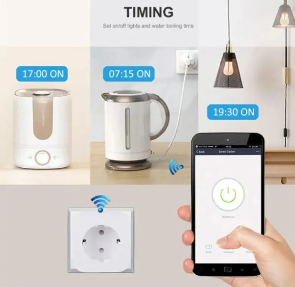 GEMBIRD SMART-MON16A GMB Power Energy merac potrosnje struje gateway SmartLife, Tuya wifi smart 16A Slika 4
