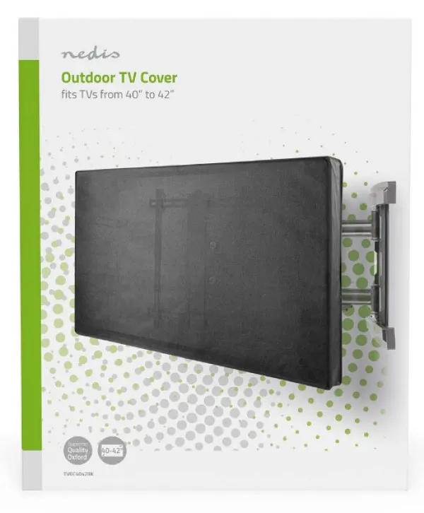 NEDIS TVOC4042BK Spoljna zaštita za TV ekran 40-42inc, Vrhunski kvalitet, Crna Slika 2