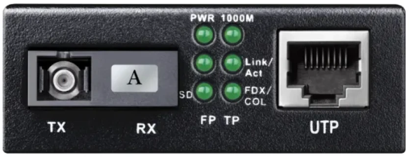 Cudy MC100GSB-20A 10/100/1000 Gigabit Ethernet Media Converter WDM BiDi, TX1310nm RX1550nm Slika 2