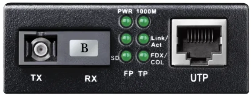 Cudy MC100GSB-20B 10/100/1000 Gigabit Ethernet Media Converter WDM BiDi, TX1550nm RX1310nm Slika 2