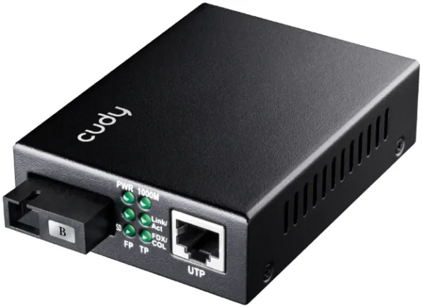 Cudy MC100GSB-40B Gigabit Ethernet Media Converter WDM BiDi, TX1550nm RX1310nm Slika 2
