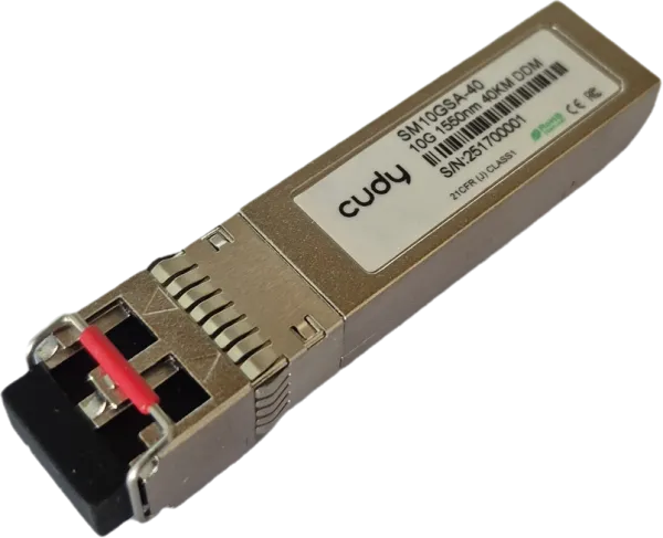 CUDY Cudy SM10GSA-40 Single Mode SFP+, 10Gbps, LC SMF, 40KM, 1550nm Slika 1