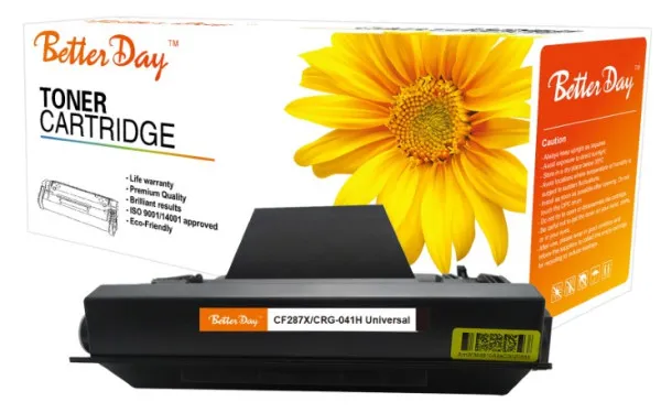 Toner BetterDay CF287X/CRG-041H zam. kaseta za HP 17k (sa cipom) Slika 2