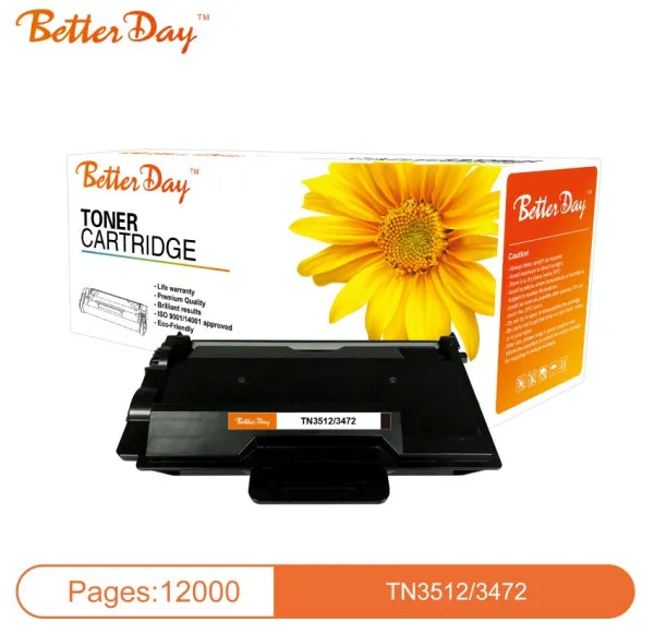 Toner BetterDay HL-L5000 TN-3512 / 3472 zam. kaseta za Brother 12k (bez cipa) Slika 2