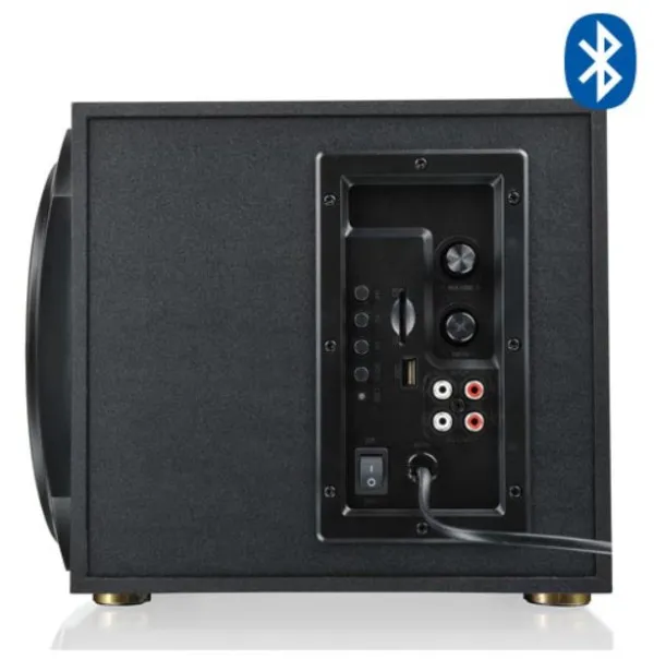 Microlab TMN9BT Aktivni drveni zvucnici 2.1 sistem 40W RMS (18W+2*11W) SD, USB, 3,5mm, Bluetooth Slika 3