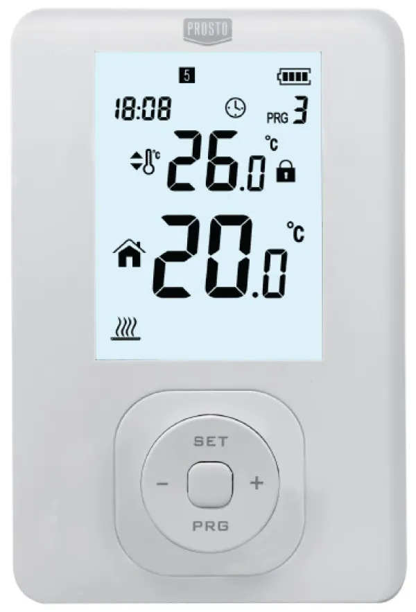 PROSTO Programabilan zicni sobni termostat Slika 3