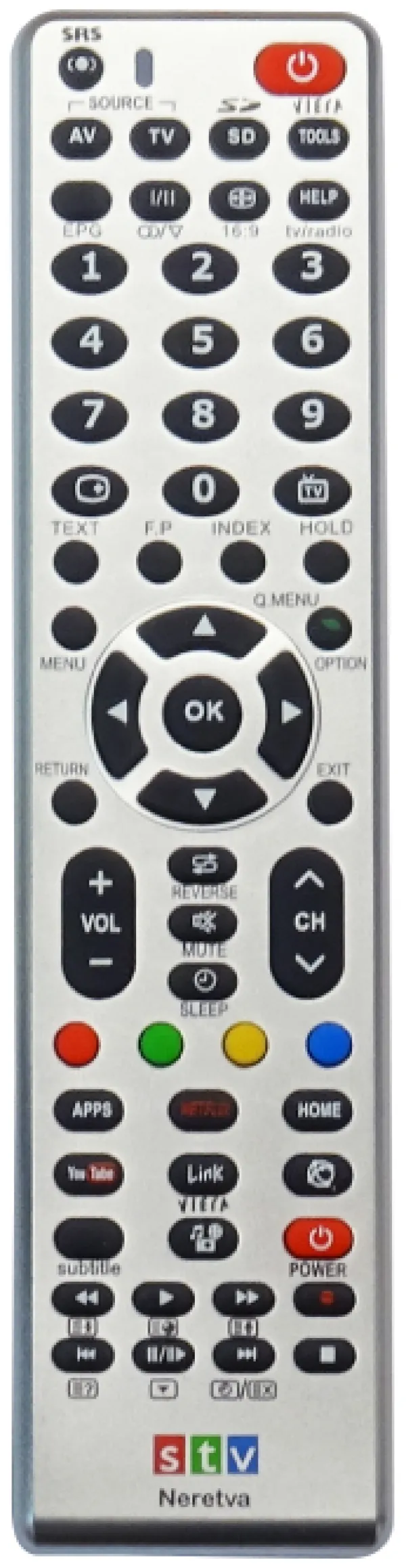 Daljinski upravljac za Panasonic, JVC, Toshiba, Sharp Slika 2