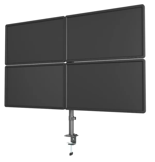 GEMBIRD MA-D4-01 Gembird Podesivi stoni drzac za monitor sa cetri ruke,tilt,rotacija,okretanje,13-32 max10kg Slika 2
