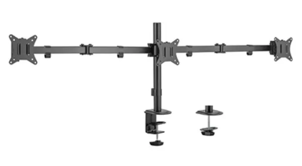 GEMBIRD MA-D3-01 Gembird Podesivi stoni drzac za monitor sa tri ruke,tilt,rotacija, okretanje, 17-27 max.7kg Slika 7
