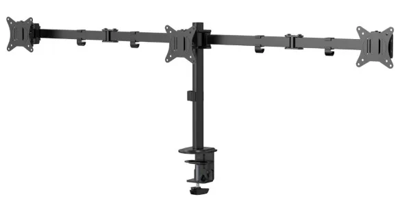 GEMBIRD MA-D3-01 Gembird Podesivi stoni drzac za monitor sa tri ruke,tilt,rotacija, okretanje, 17-27 max.7kg Slika 6