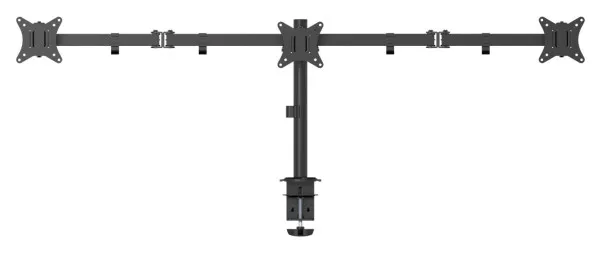 GEMBIRD MA-D3-01 Gembird Podesivi stoni drzac za monitor sa tri ruke,tilt,rotacija, okretanje, 17-27 max.7kg Slika 3