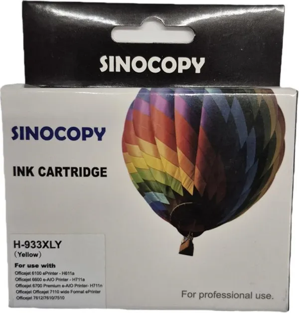 SINOCOPY INKJET Ketridz ZA HP 933XL Y Yellow SINO HPIJXY933SC Slika 1
