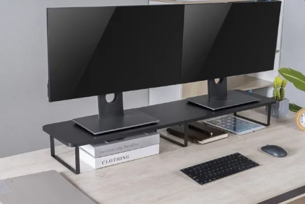 GEMBIRD MS-TABLE2-01 Gembird postolje za dva monitora 1000x260x122mm Slika 6