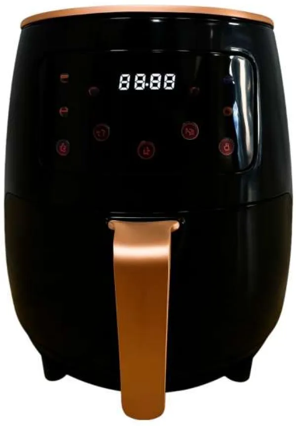 QUANTEK Q1301BK AIR FRYER SA TAJMEROM, LCD, 6L, 1600W, CRNA Slika 2