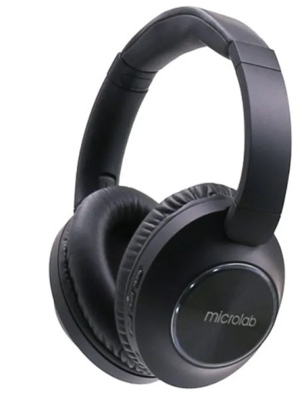 Microlab ANC H10 Bluetooth V5.3 slusalice sa mikrofonom, 500mAh, 32ohm, 40mm, USB Type-C Slika 2