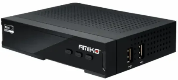 Amiko MINI COMBO 3 Prijemnik DVB-S2+T2/C, H.265, Full HD, USB Slika 1