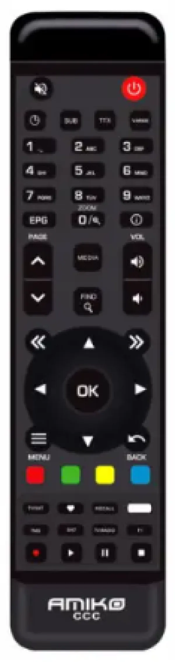 Amiko MINI COMBO 3 Prijemnik DVB-S2+T2/C, H.265, Full HD, USB Slika 2