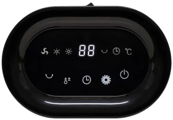 HOME FK 55 Keramicka grejalica, digitalni termostat, 1000W/2000W Slika 3