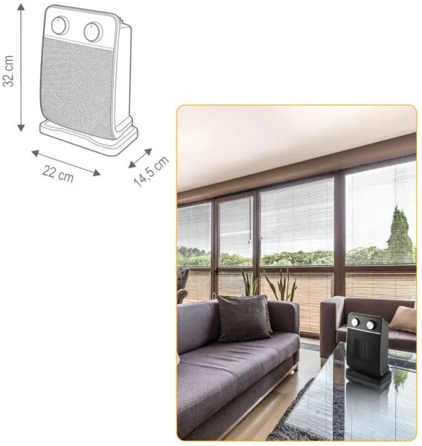 HOME FK 29 Keramicka grejalica sa ventilatorom Slika 1