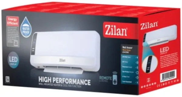 ZILAN Zilan ZLN2090 Nazidna grejalica, daljinski, 2000W, LED Display Slika 3
