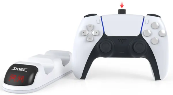 Stalak za kontroler PS5 DOBE TP5-0506 beli Slika 4