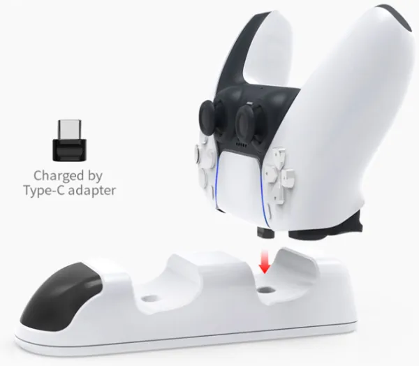 Stalak za kontroler PS5 DOBE TP5-0506 beli Slika 2