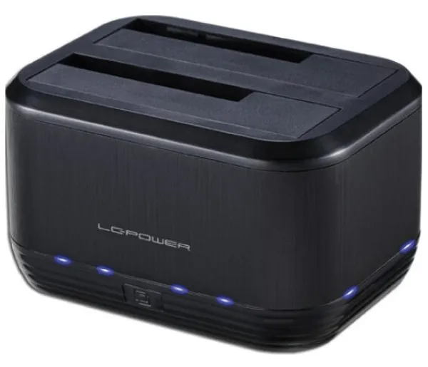LC POWER HDD LC-DOCK -U3-III Dupli docking station za 2.5/3.5 SATA USB 3.0 LC-Power Kloniranje (alt. HDDU) Slika 4