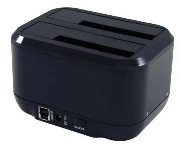 LC POWER HDD LC-DOCK -U3-III Dupli docking station za 2.5/3.5 SATA USB 3.0 LC-Power Kloniranje (alt. HDDU) Slika 1
