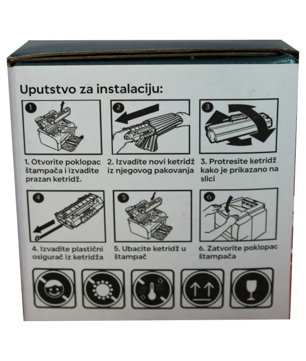 Toner Gembird CF283X zam. kaseta za HP 2.2k (sa cipom) Slika 4