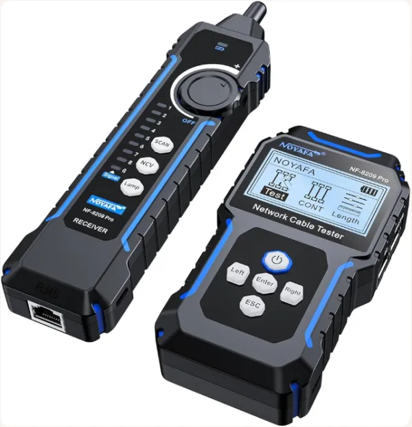 Noyafa NOYAFA NF-8209 PRO Multifunkcionalni tester mreznih kablova Slika 3