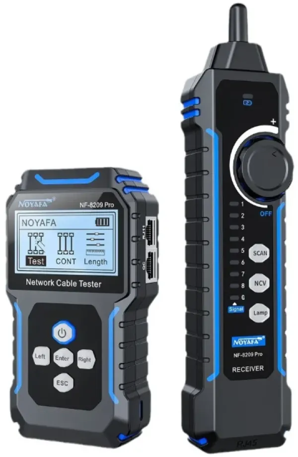 Noyafa NOYAFA NF-8209 PRO Multifunkcionalni tester mreznih kablova Slika 1