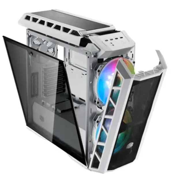 Kuciste COOLER MASTER MasterCase H500P Mesh ARGB Gaming modularno kuæište (MCM-H500P-WGNN-S01) belo Slika 2