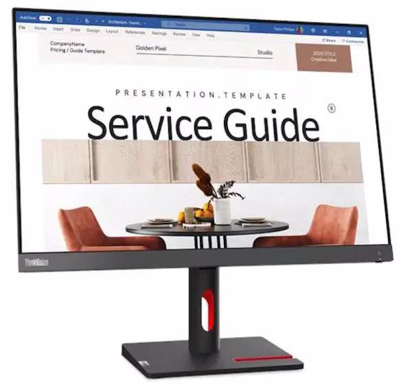 Monitor LENOVO ThinkVision S24i-30 23.8inc/IPOS/1920x1080/100Hz/4ms/2x HDMI,VGA Slika 4